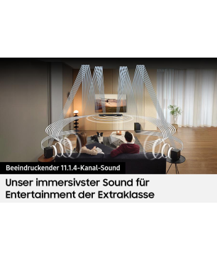 SAMSUNG HW-Q995GC/ZG, Soundbar, Titanschwarz