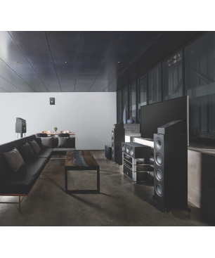 KEF Q250c Centerlautsprecher Center Lautsprecher 2-Wege System mit Uni-Q Treiber, Weiß