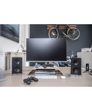 ELAC Debut Connex DCB41 Lautsprecher, Schwarz Dekor)