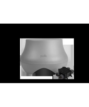 POLK AUDIO Atrium SUB 100 Subwoofer, Grau