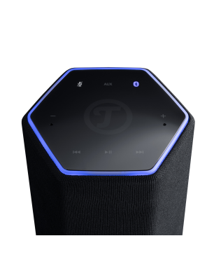 TEUFEL HOLIST S HiFi Smart Speaker App-steuerbar, Bluetooth, Schwarz