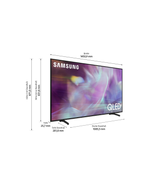SAMSUNG GQ65Q60A QLED TV (Flat, 65 Zoll / 163 cm, UHD 4K, SMART TV, Tizen)