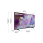 SAMSUNG GQ65Q60A QLED TV (Flat, 65 Zoll / 163 cm, UHD 4K, SMART TV, Tizen)