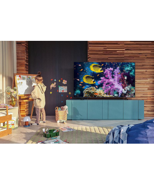 SAMSUNG GQ65Q60A QLED TV (Flat, 65 Zoll / 163 cm, UHD 4K, SMART TV, Tizen)