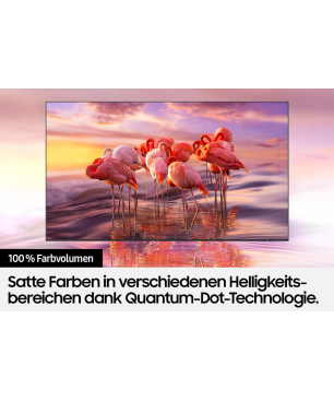 SAMSUNG GQ65Q60A QLED TV (Flat, 65 Zoll / 163 cm, UHD 4K, SMART TV, Tizen)