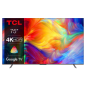 TCL 75 P 735 LED TV (Flat, 75 Zoll / 190,5 cm, UHD 4K, SMART TV, GOOGLE TV)
