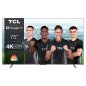 TCL 75 P 735 LED TV (Flat, 75 Zoll / 190,5 cm, UHD 4K, SMART TV, GOOGLE TV)