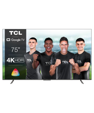 TCL 75 P 735 LED TV (Flat, 75 Zoll / 190,5 cm, UHD 4K, SMART TV, GOOGLE TV)