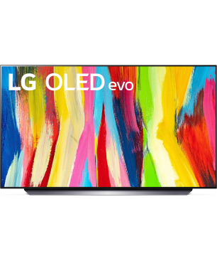 LG OLED 48 C 24 LA.AEU OLED evo TV (Flat, 48 Zoll / 121 cm, UHD 4K, SMART TV, webOS 22 )