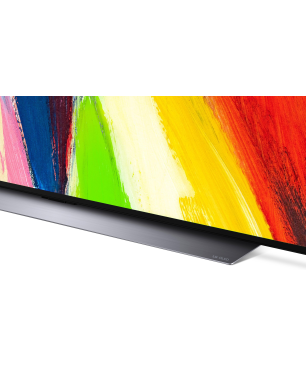 LG OLED 48 C 24 LA.AEU OLED evo TV (Flat, 48 Zoll / 121 cm, UHD 4K, SMART TV, webOS 22 )