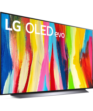 LG OLED 48 C 24 LA.AEU OLED evo TV (Flat, 48 Zoll / 121 cm, UHD 4K, SMART TV, webOS 22 )