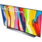 LG OLED 48 C 24 LA.AEU OLED evo TV (Flat, 48 Zoll / 121 cm, UHD 4K, SMART TV, webOS 22 )