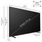 TOSHIBA 70UA5D63DGY LED TV (Flat, 70 Zoll / 177 cm, UHD 4K)