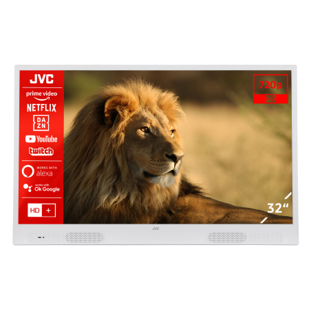 JVC LT-32VHP255W LED TV (Flat, 32 Zoll / 80 cm, HD-ready)