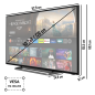 TOSHIBA 50UF3D63DA Fire TV (Flat, 50 Zoll / 126 cm, UHD 4K)