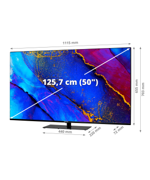 MEDION LIFE® X15026 Fernseher (Flat, 49,5 Zoll / 125,7 cm, HD)