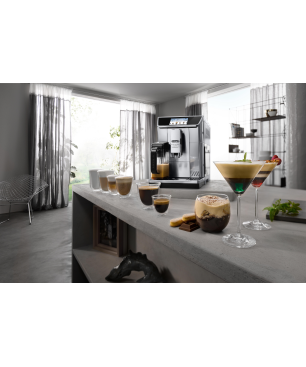 DELONGHI PrimaDonna Elite Experience ECAM656.85.MS Kaffeevollautomat Silber/Schwarz