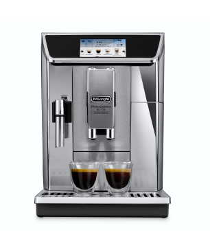 DELONGHI PrimaDonna Elite Experience ECAM656.85.MS Kaffeevollautomat Silber/Schwarz