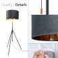 PACO HOME NAOMI Uni-Design Stehleuchte PACO HOME NAOMI Uni-Design Stehleuchte