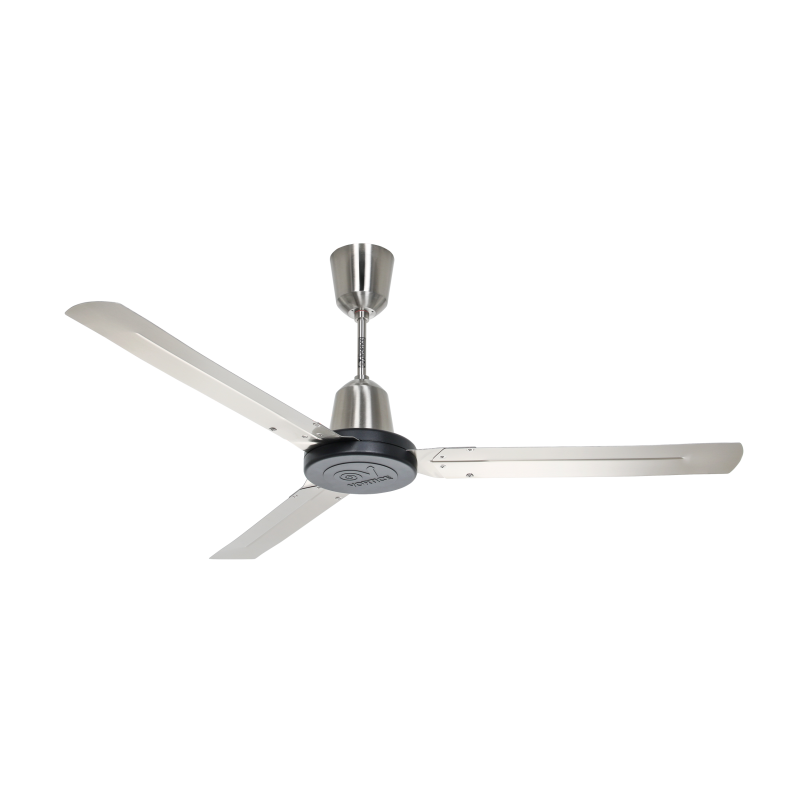 VORTICE Nordik Heavy Duty Inox Deckenventilator Grau  (85 Watt)