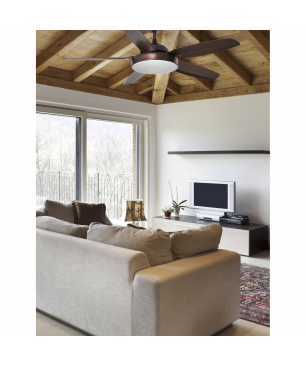 FARO Leyte Deckenventilator Braun (39 Watt)
