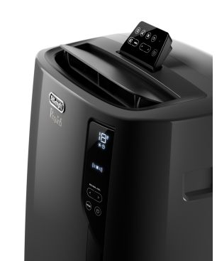 DELONGHI Pinguino PAC EL112 CST Klimagerät Anthrazit (Max. Raumgröße: 110 m³, EEK: A+)