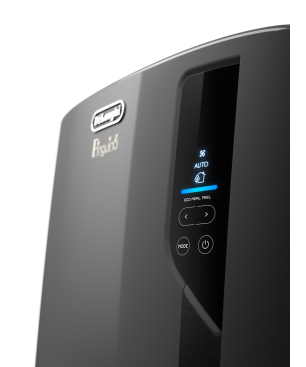 DELONGHI Pinguino PAC EL112 CST Klimagerät Anthrazit (Max. Raumgröße: 110 m³, EEK: A+)