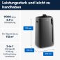 DELONGHI Pinguino PAC EL112 CST Klimagerät Anthrazit (Max. Raumgröße: 110 m³, EEK: A+)