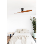 FARO Lama Deckenventilator Nussbaum (44 Watt)