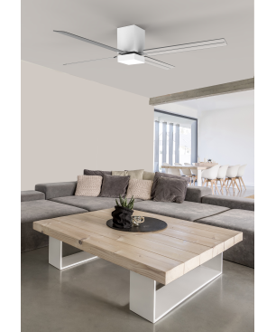 LEDS C4 Zonda IoT Deckenventilator Transparent (31 Watt)
