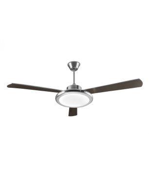 LEDS C4 Bahia Deckenventilator Grau / Silber (63 Watt)