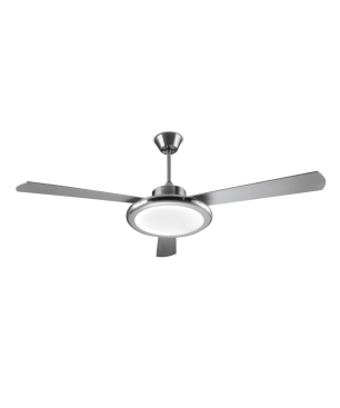 LEDS C4 Bahia Deckenventilator Grau / Silber (63 Watt)