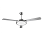 LEDS C4 Bahia Deckenventilator Grau / Silber (63 Watt)