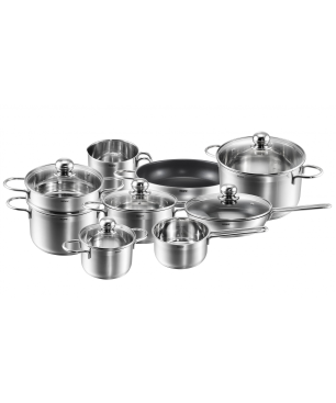 KOPF Josie Topf-Set Edelstahl