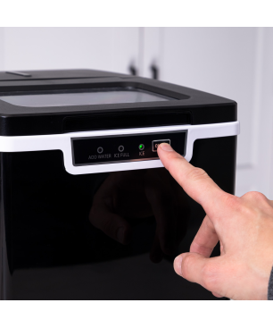 BLUMILL Cooking Eiswürfelmaschine (105 Watt, Schwarz)