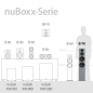 NUBERT nuBoxx B-70 Standlautsprecher Standlautsprecher, Eisgrau
