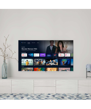 SMART TECH 65 Zoll QLED Smart TV 65QA20V3 LED TV (Flat, 65 Zoll / 164 cm, UHD 4K, SMART TV, android 11.0)