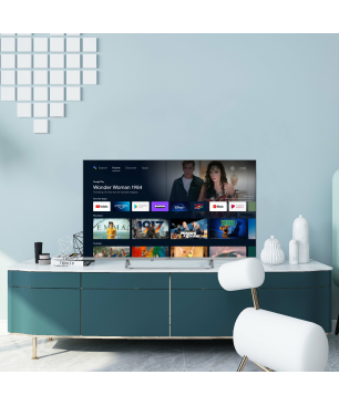 SMART TECH 65 Zoll QLED Smart TV 65QA20V3 LED TV (Flat, 65 Zoll / 164 cm, UHD 4K, SMART TV, android 11.0)