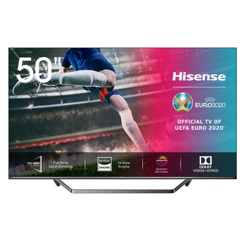 HISENSE 50 U 7 QF QLED TV (Flat, 50 Zoll / 127 cm, UHD 4K, VIDAA)