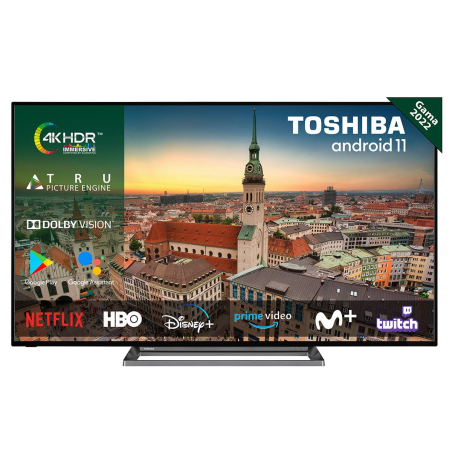 TOSHIBA 65UA3D63DG LED TV (Flat, 65 Zoll / 164 cm, UHD 4K)