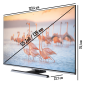 JVC LT-55VU8156 LED TV (Flat, 55 Zoll / 139 cm, UHD 4K)