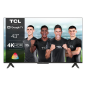 TCL 43 P 735 LED TV (Flat, 43 Zoll / 109,2 cm, UHD 4K, SMART TV, GOOGLE TV)