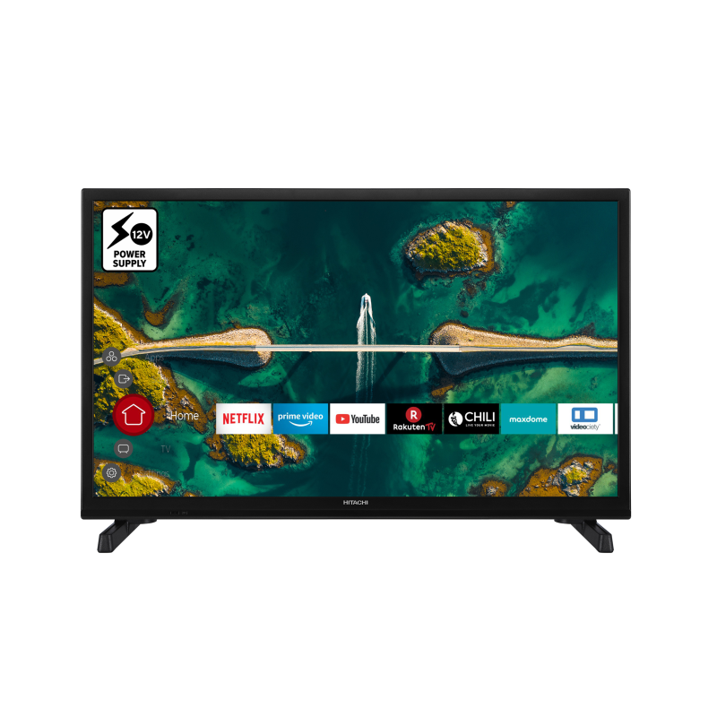 HITACHI H24E2305V LED TV (Flat, 24 Zoll / 60 cm, HD-ready, SMART TV) HITACHI H24E2305V LED TV (Flat, 24 Zoll / 60 cm, HD-ready, SMART TV)