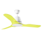 LEDS C4 Tiga Deckenventilator Multicolor (58 Watt, warmweiß)