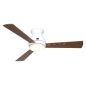 CASAFAN Eco Pallas Deckenventilator Nussbaum (20 Watt)