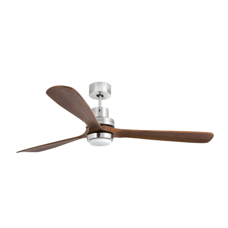 FARO Lantau-G Deckenventilator Nussbaum (82 Watt, Durchmesser: 168 cm)
