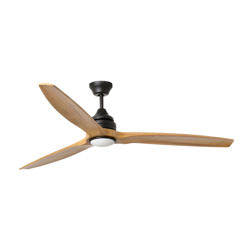 FARO Alo Deckenventilator Kiefer / Pinie (56 Watt, Durchmesser: 152 cm)