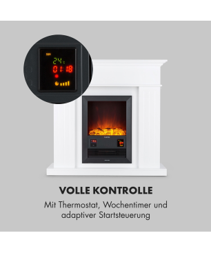 KLARSTEIN Chamonix Elektrischer Kamin (2000 Watt)