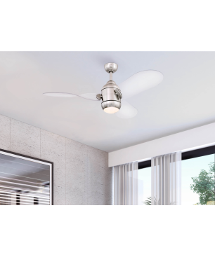 WESTINGHOUSE Josef Deckenventilator Transparent (34 Watt)