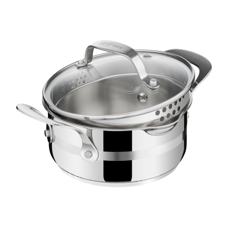TEFAL E311S7 Jamie Oliver Cook Smart 7-tlg. Topf-Set Edelstahl